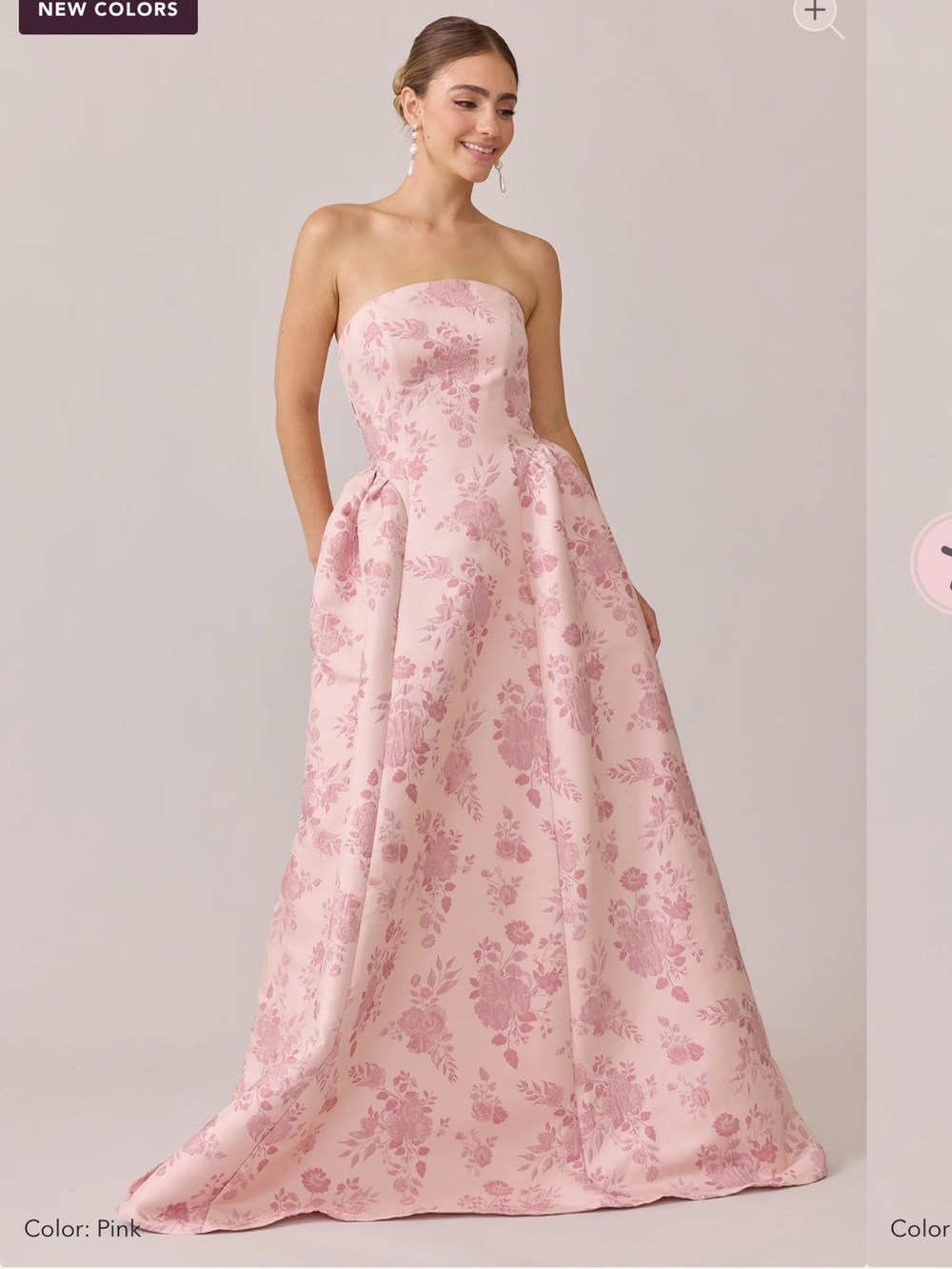 Revelry Sofia Jacquard Dress